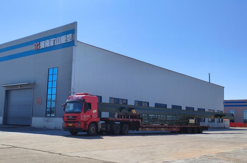 電動(dòng)葫蘆門式起重機(jī) MHxh5t17.9m 制作完成，發(fā)往南京交付客戶使用