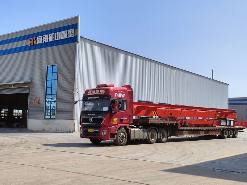 電動(dòng)葫蘆門式起重機(jī)  MHxh10t—14m 外懸3.5/1.5m 制作完成，發(fā)往青海交付客戶使用